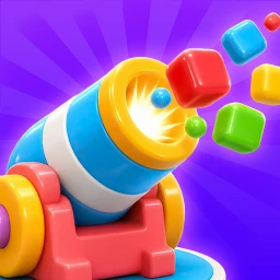 أيقونة Pixel Cannon 3D: Color Puzzle